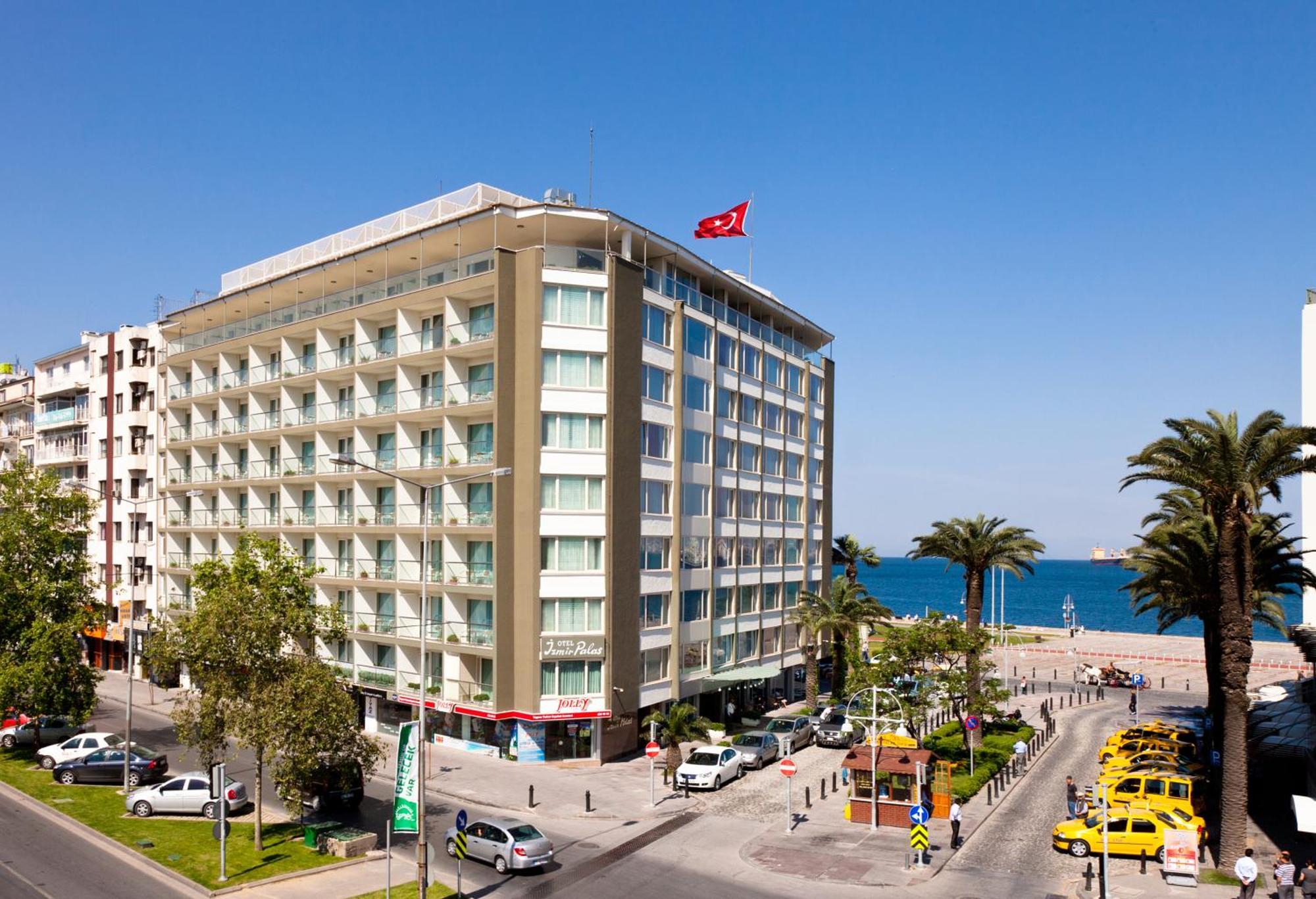 Izmir Palas Hotel Bagian luar foto